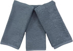 Serafina Home Slate Blue Gray Grey Kitchen Hand Dish Towels: Oversized 28" x 18" - Image 8