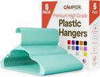 Plastic Clothes Hangers – Heavy Duty Hanger Set, by Campior