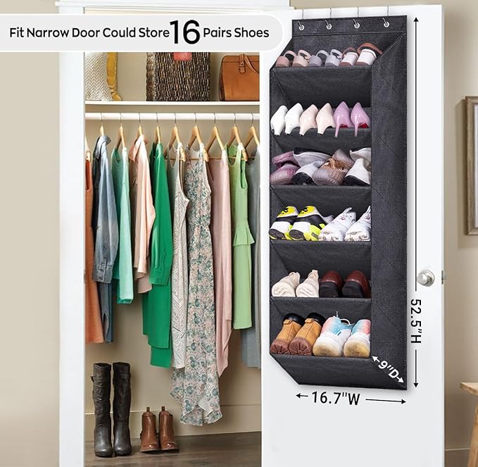 SLEEPING LAMB Shoe Rack for Door - Image 2