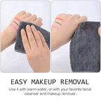 SINLAND Microfiber Facial Cloths Fast Drying Washcloth 12inch x 12inch - Image 2