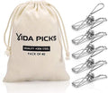 40 Pack Wire Clothes Pins Heavy Duty Outdoor, Stainless Steel ClothesPins by Vida+Picks