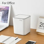 SUBEKYU 0.6 Gal Mini Desktop Trash Can - Image 5