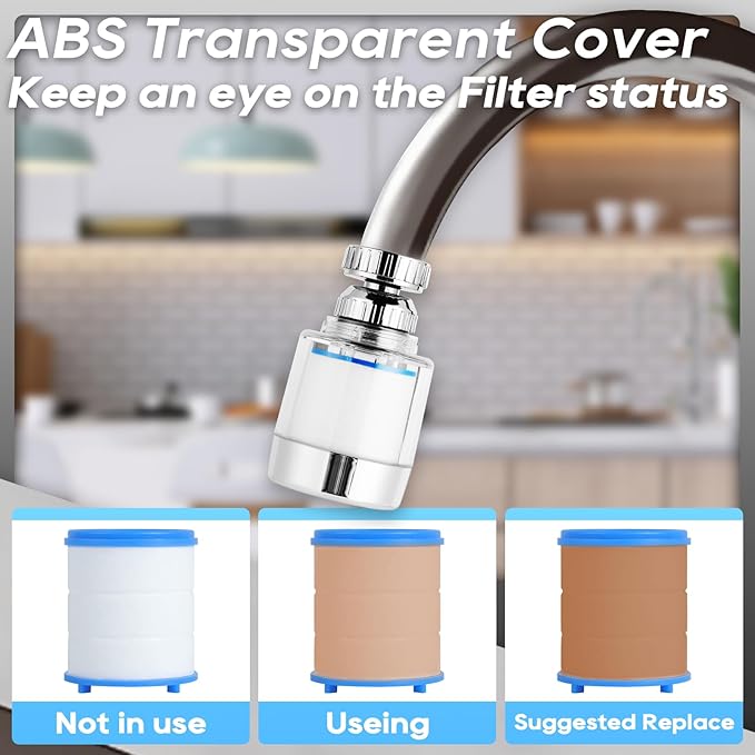 Rotating Faucet Extender Sink Aerator, Sink Filter Water Faucet, 360 ° Faucet - Image 5