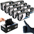 FINITEX Black Nitrile Disposable Medical Exam Gloves by FINITEX