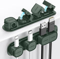 6 Pack Magnetic Cable Clips, Laitver Cord Organizer Holder Strong Adhesive Desk by Unknown