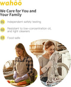 LANON 3 Pairs wahoo Nitrile Cleaning Gloves, Latex free Reusable Dishwashing - Image 5