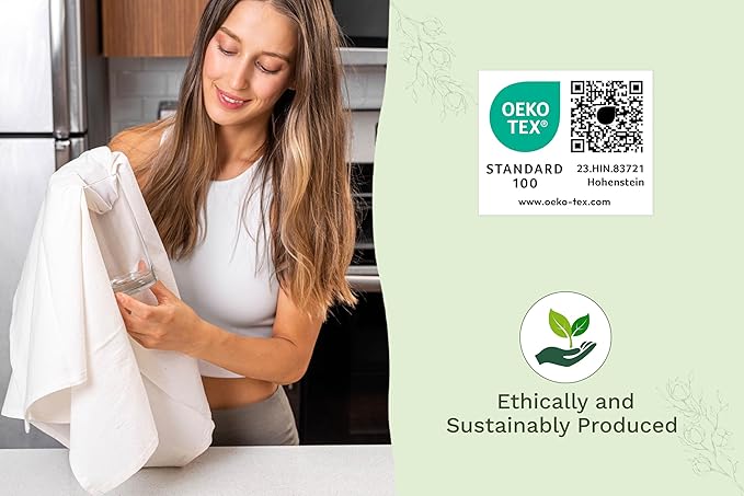 Organic Cotton Flour Sack Kitchen Towels - Image 7