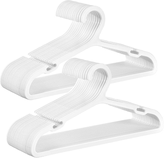 SONGMICS Kids Hangers 60 Pack, Plastic Baby Hangers by SONGMICSbySONGMICSHOME