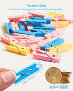 Clothes Pins Mini Clothespins Blue - Image 4