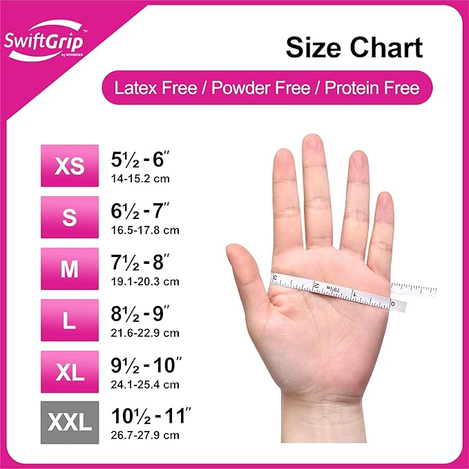 Powder-Free Nitrile Gloves, Disposable Nitrile Gloves, Latex-Free, Powder-Free - Image 8