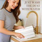 Large Stone Dish Drying Mats for Kitchen Counter 24"×16" Foldable Quick Dry - Image 5