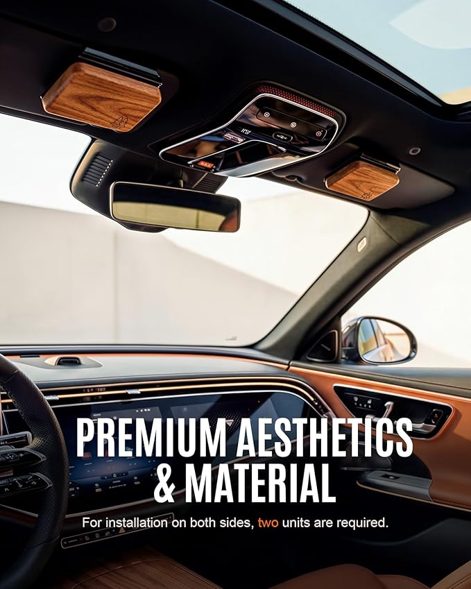 Natural Wooden Car Air Freshener - Image 8