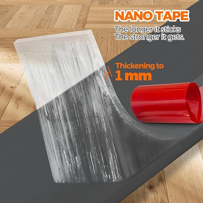 Holikme 2 Door Draft Stopper Sheets, Rolls & Strips Under Door Draft Blocker - Image 2