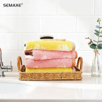 SEMAXE Hand Towels for Bathroom, 100% Cotton Towels - Image 9