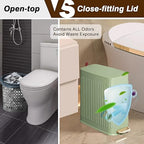 Slim Trash Can for Bathroom - Image 3