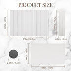 Large Stone Dish Drying Mats for Kitchen Counter 24"×16" Foldable Quick Dry - Image 6