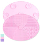 Makeup Brush Cleaner Mat Silicone Brush Cleaning Mat Big Size Make Up Brush by RANPHYKX