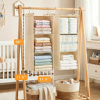 Ofiray-home Hanging Closet Organizer, 3-Tier Breathable Storage Bags - Image 4