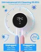 Toothbrush Sanitizer and Holder, Toothbrush Holders - Image 3