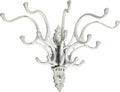 Creative Co-Op Antique Decorative Cast Iron Multi Hook Wall Hanger by CreativeCo-Op