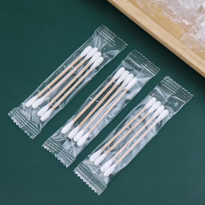 100 Pack Cotton Swabs, Individually Wrapped Cotton Swab, Individually Wrapped - Image 6