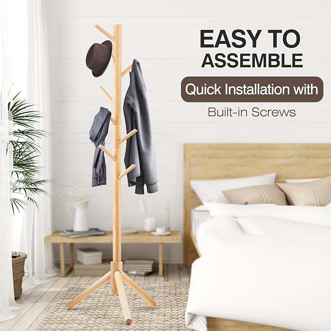 Coat Rack, Freestanding Coat Rack - Image 4
