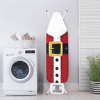 ZDCUSTOM Red Ironing Board Cover Standard Size 52"x13" Santa Claus Ironing - Image 3