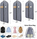 BALEINE 2PK Heavy Duty Garment Bag - Image 2