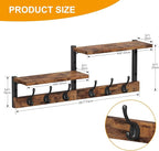 Homeiju 28.7" Coat Rack Wall Mount - Image 2