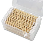 500PCS 6" Cotton Swabs in Storage Box by PINGMIC