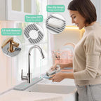 15.7 Inch Long Stone Faucet Mat - Image 2