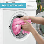 HOMEXCEL Pink Microfiber Cleaning Cloth, 50 Pack Cleaning Towels - Image 4