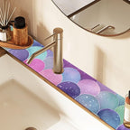 Kitchen Sink Splash Guard 1 PC 30 Inch Sink Faucet Mat Splash Guard - Image 7