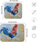 Absorbent Dish Drying Mat for Kitchen Counter - Image 3