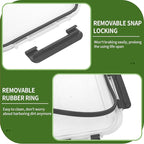 Skroam 5-Packs 36OZ Glass Food Storage Containers - Image 4