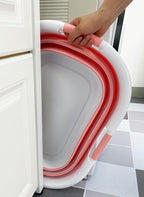 SAMMART 40L Set of 2 Collapsible Plastic Laundry Hamper - Image 9