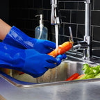 2 Pairs Rubber Household Cleaning Gloves - Image 3