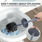 UPTRONIC Toilet Brush, Toilet Bowl Brush - Image 3