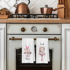 Farmhouse Pink Botanical Bathroom Hand Towels, Relax Breathe Soak Unwind - Image 3