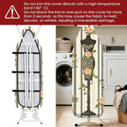 Nuxovilar Ironing Board Cover Needle Cotton 15x54 Inches | Ironing Board Cover - Image 6