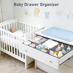 DIMJ Drawer Organizer Clothes- 26 Pack Baby Dresser Organizer - Image 3