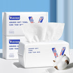 Face Towels Disposable Cotton Facial Towels, Drying Tissue by Vuacepe