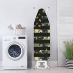 America Flag Ironing Board Cover, Camouflage Stripe Star Elastic Edges Non-Slip - Image 3