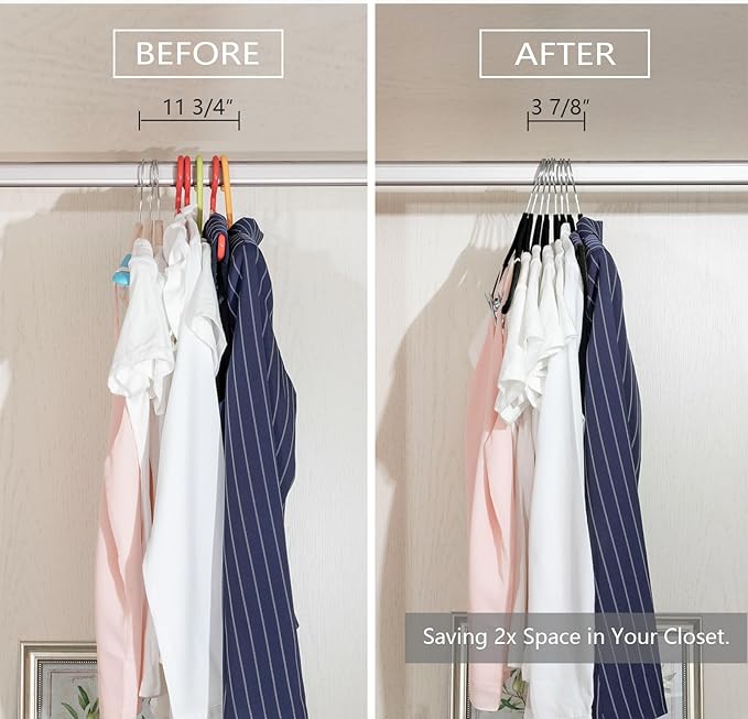 MIZGI Premium Velvet Pants Hangers - Image 6