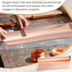 Yaocom 1 Roll Aluminum Metal Crafts DIY Foil 12 Inch x 5 ft x 0.1 mm Thick - Image 5