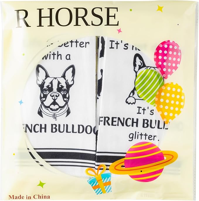 French Bulldog Kitchen Dish Towel - Image 6