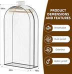 Upgraded Thickened Clear Garment Bags - Image 2