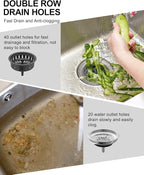 BOTEMY B9171 Black Kitchen Sink Drain Kit 3 1/2 Strainer - Image 6