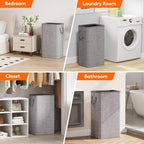 Lifewit 100L Large Tall Laundry Hamper, Collapsible Laundry Basket - Image 8