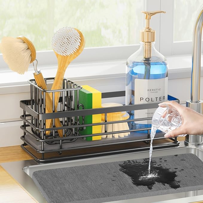 Yofidra Sponge Holder for Kitchen Organizer: Sink Caddy by Yofidra